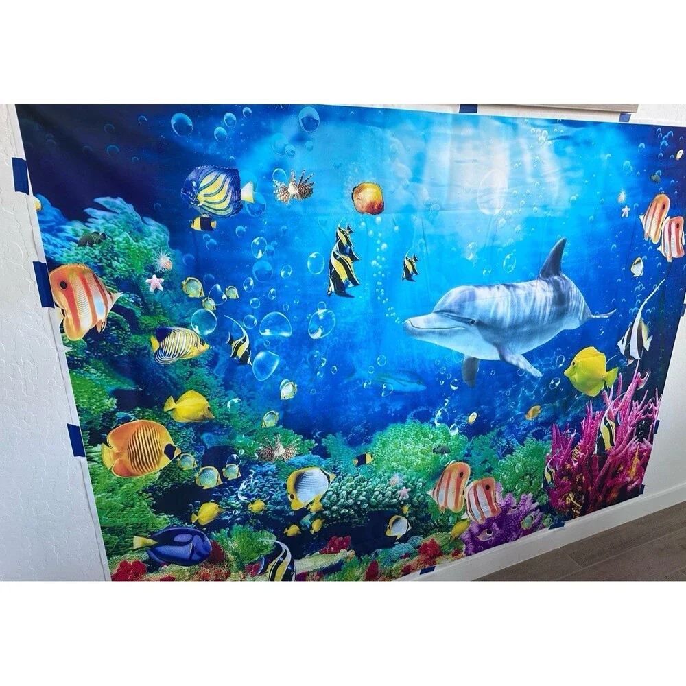 Under the Sea / Ocean Birthday Party Decorations Theme Girl Baby Shower Banner